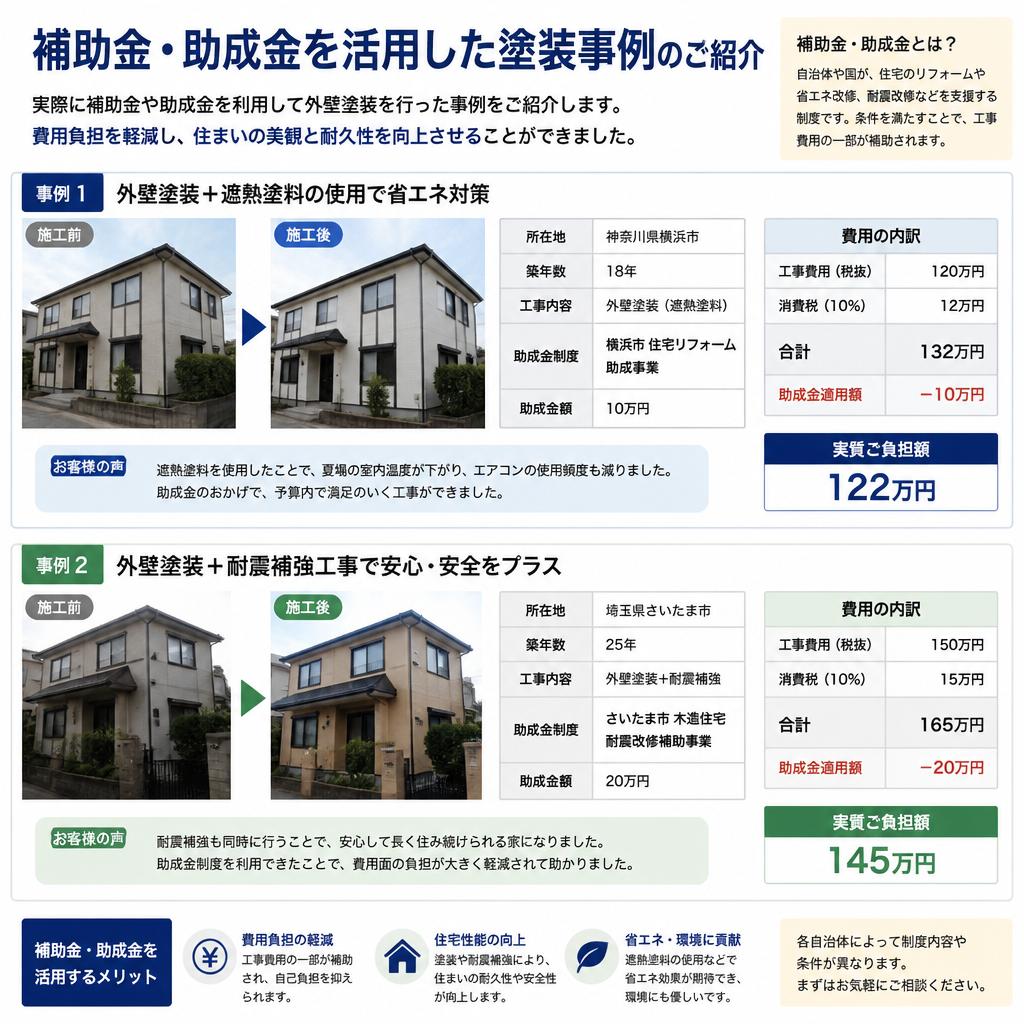 4. 補助金制度を使った塗装事例
