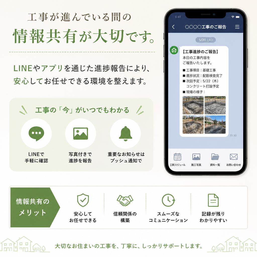 施工中のコミュニケーション