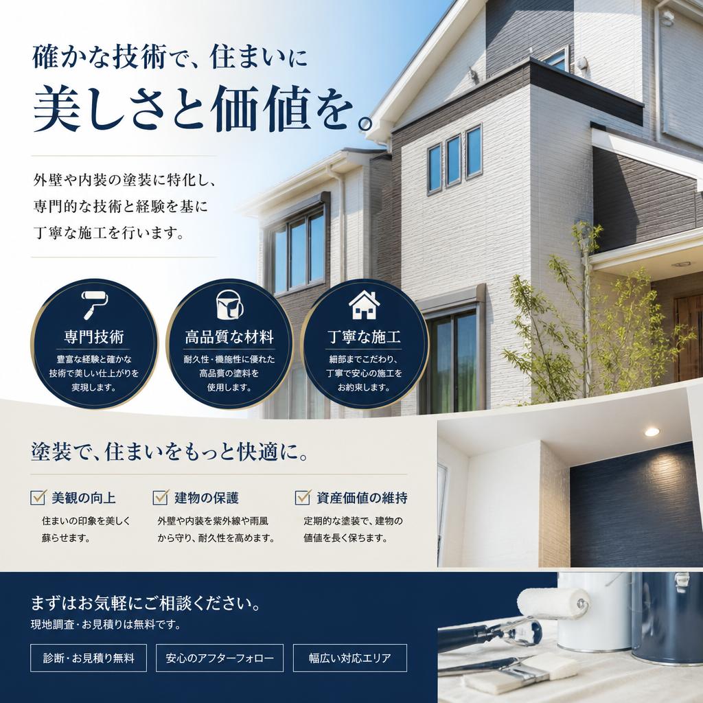 塗装会社の特徴