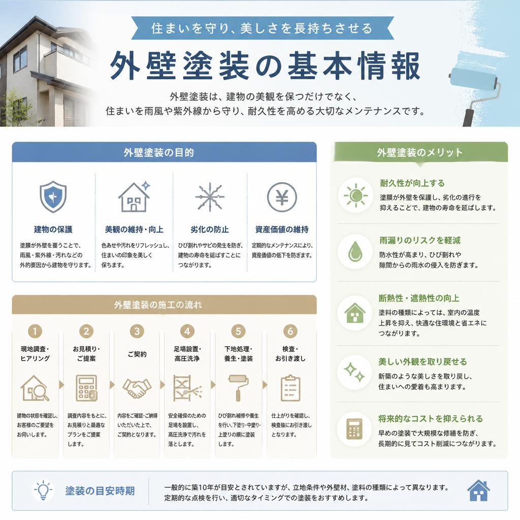 外壁塗装とは？