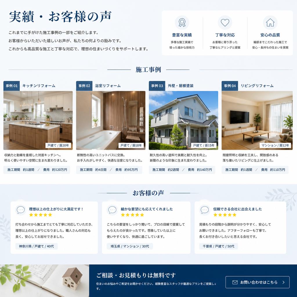 実際の施工例